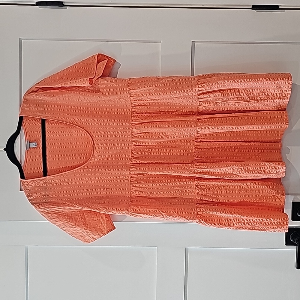 A New Day. Like new Salmon color mini dress with pockets Size XXL